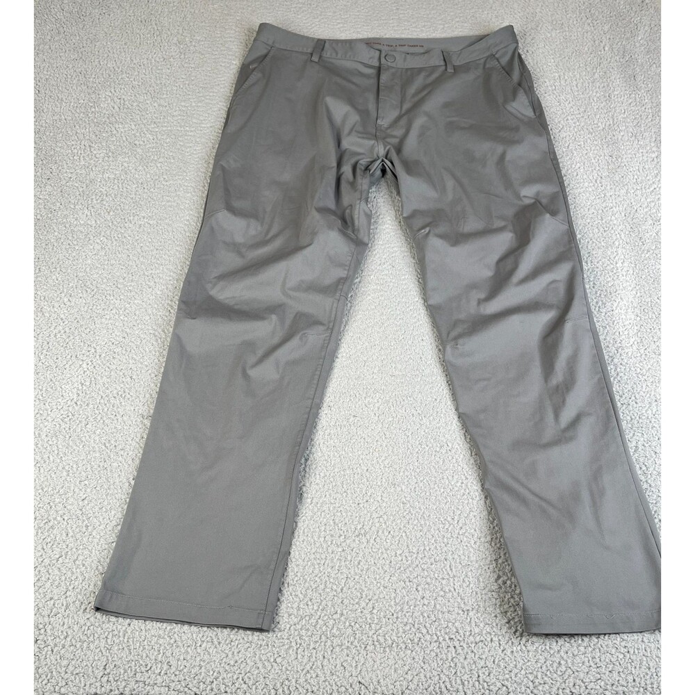 RHONE Pants Men 38 Gray Commuter Classic Straight Stretch Articulated Golf